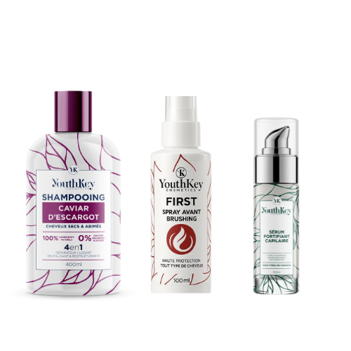 Pack 3 en 1 | Shampoing , First Thermoprotecteur & Sérum Capillaire