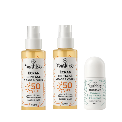 Pack 2 Écrans Solaires & Déodorant